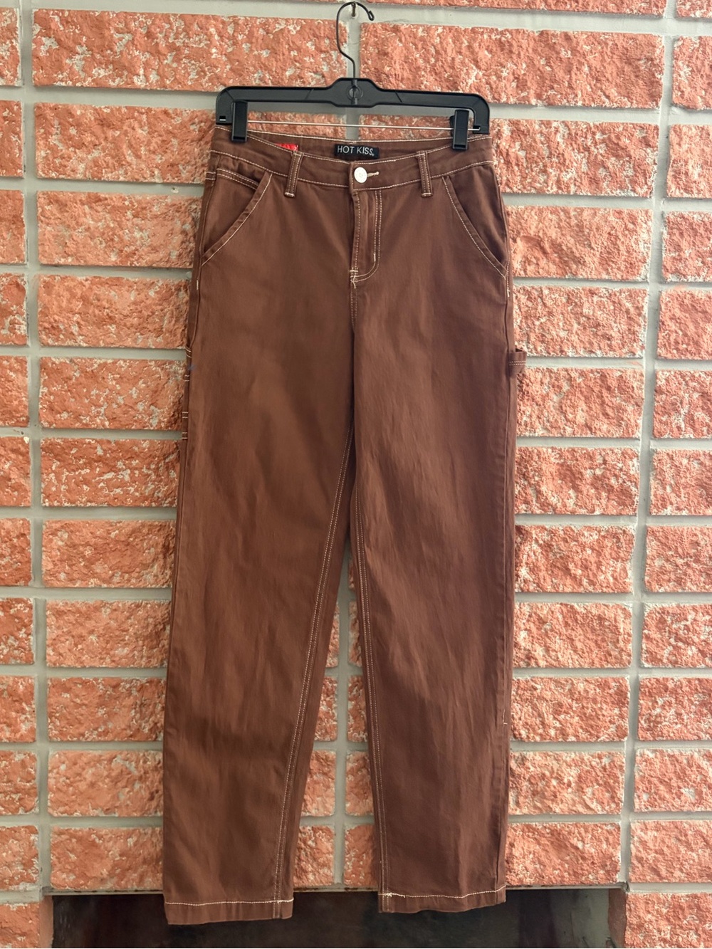 Hot Kiss mid rise straight leg cargo pants